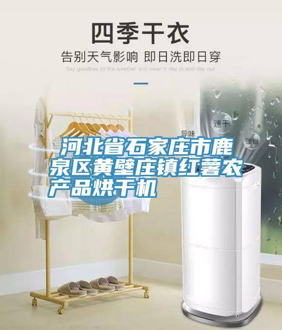 ?河北省石家莊市鹿泉區黃壁莊鎮紅薯農產品烘干機