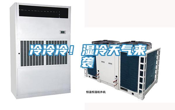 冷冷冷!濕冷天氣來襲