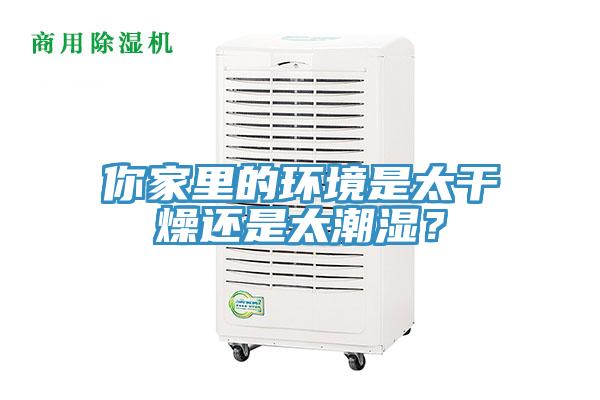 你家里的環境是太干燥還是太潮濕?