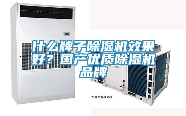 什么牌子除濕機效果好？國產優質除濕機品牌