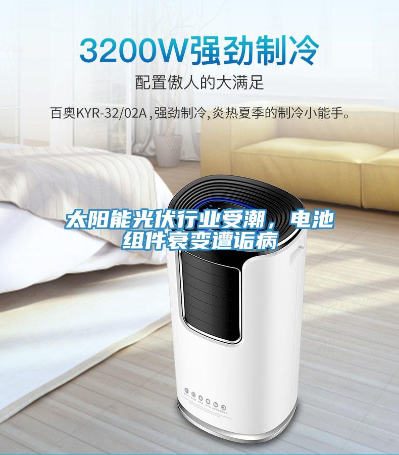 太陽能光伏行業(yè)受潮，電池組件衰變?cè)庠嵅?></div>
								<div   id=