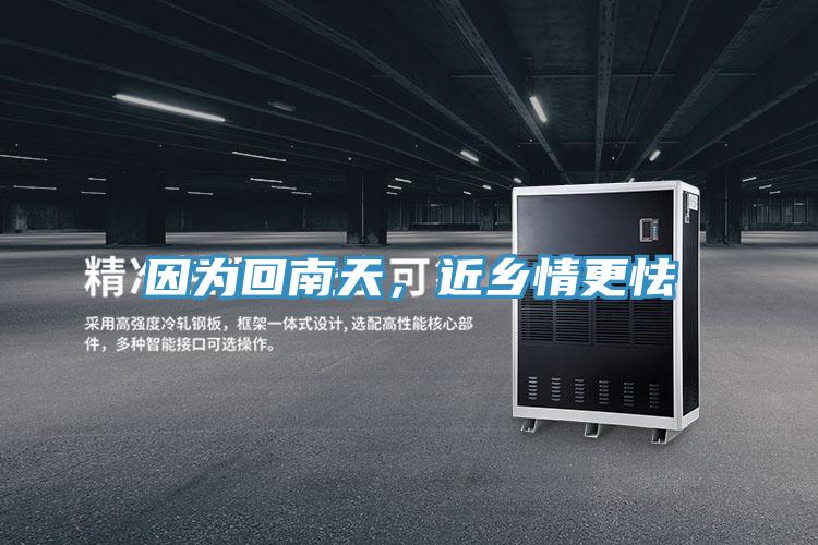 因為回南天，近鄉情更怯