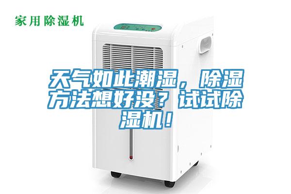 天氣如此潮濕,除濕方法想好沒?試試除濕機(jī)!