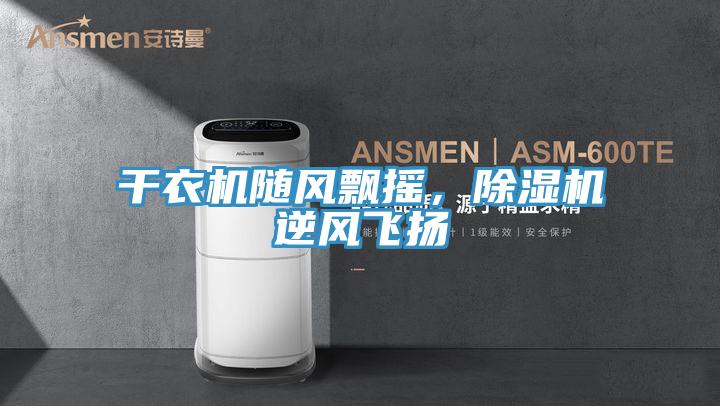 干衣機隨風飄搖，除濕機逆風飛揚