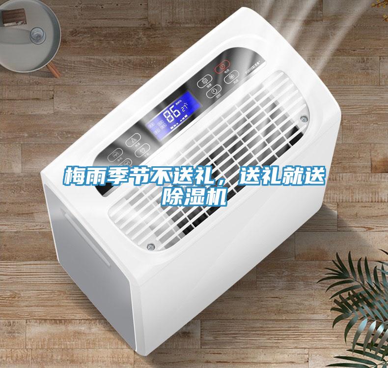 梅雨季節不送禮,送禮就送除濕機