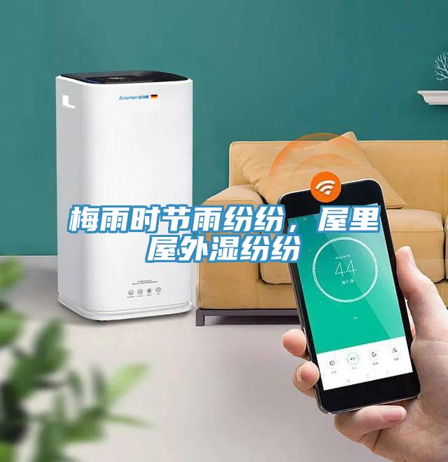 梅雨時節雨紛紛，屋里屋外濕紛紛