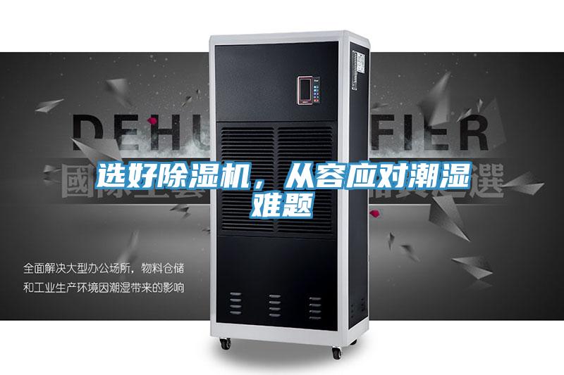 選好除濕機，從容應對潮濕難題