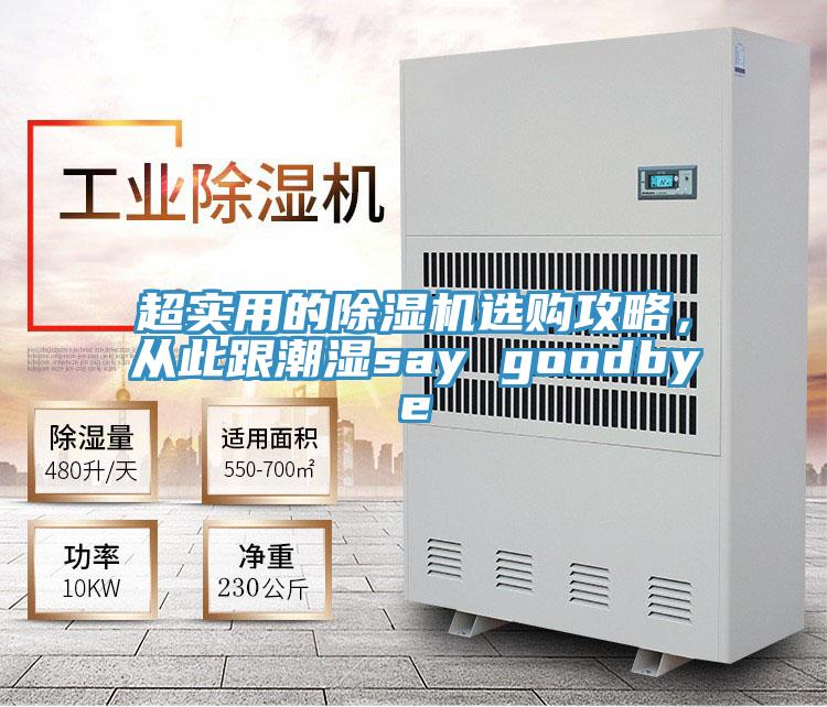 超實用的除濕機選購攻略,從此跟潮濕say goodbye