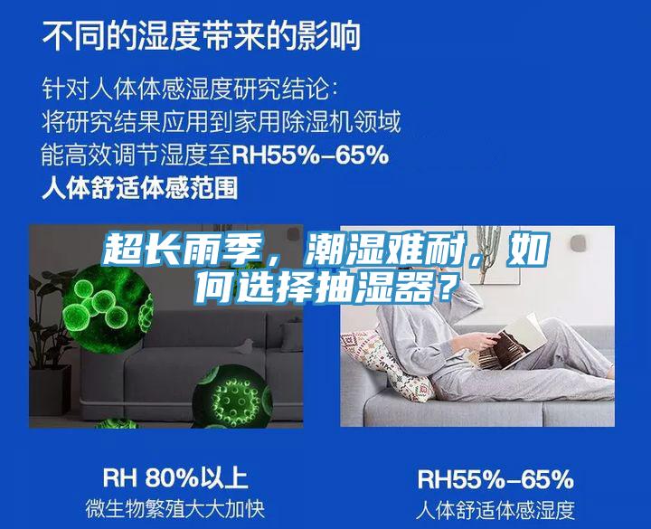 超長雨季，潮濕難耐，如何選擇抽濕器？