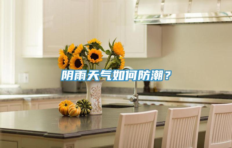 陰雨天氣如何防潮？