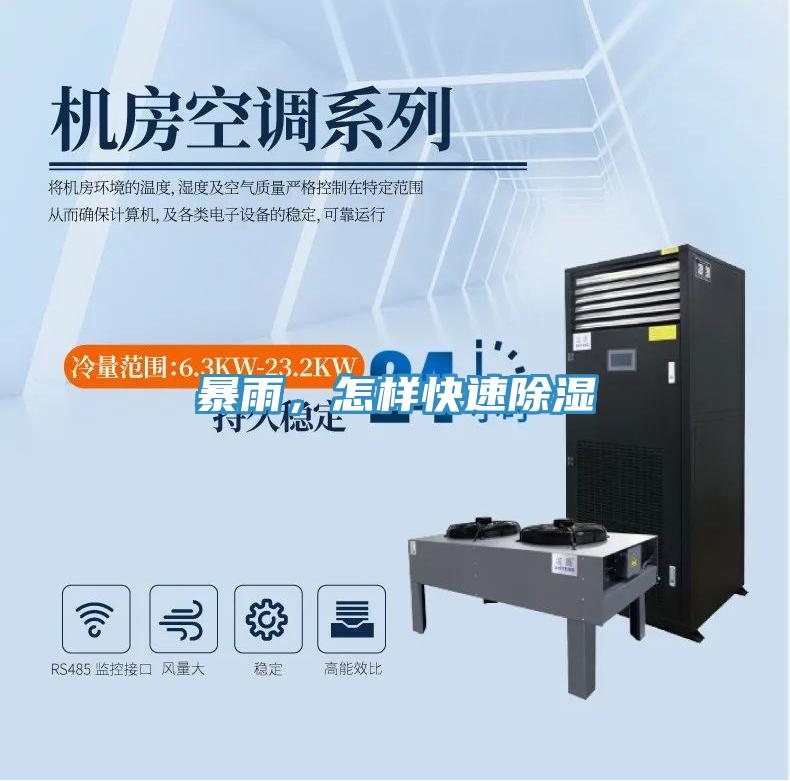 暴雨,怎樣快速除濕