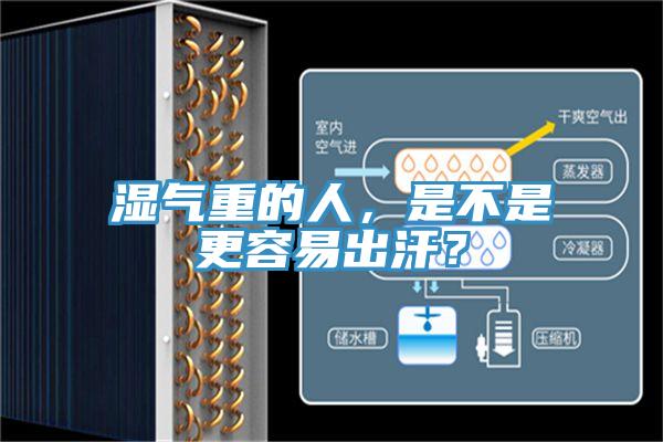 濕氣重的人，是不是更容易出汗？