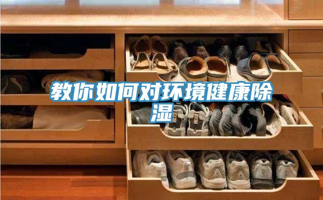 教你如何對環境健康除濕