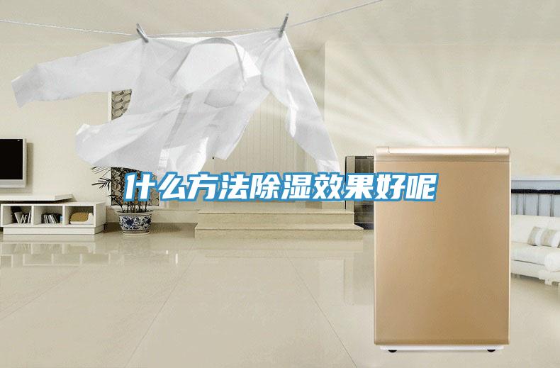 什么方法除濕效果好呢