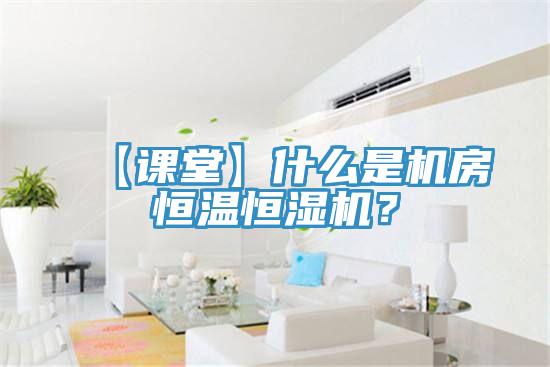 【課堂】什么是機房恒溫恒濕機？