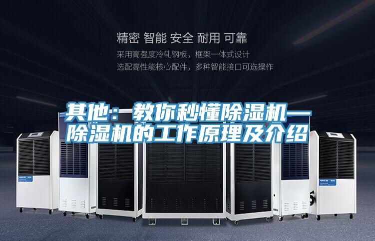 其他：教你秒懂除濕機—除濕機的工作原理及介紹