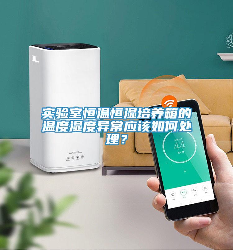 實(shí)驗(yàn)室恒溫恒濕培養(yǎng)箱的溫度濕度異常應(yīng)該如何處理？
