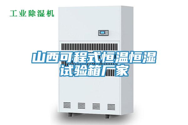 山西可程式恒溫恒濕試驗箱廠家