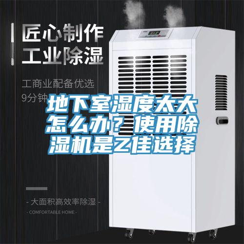 地下室濕度太大怎么辦？使用除濕機是Z佳選擇