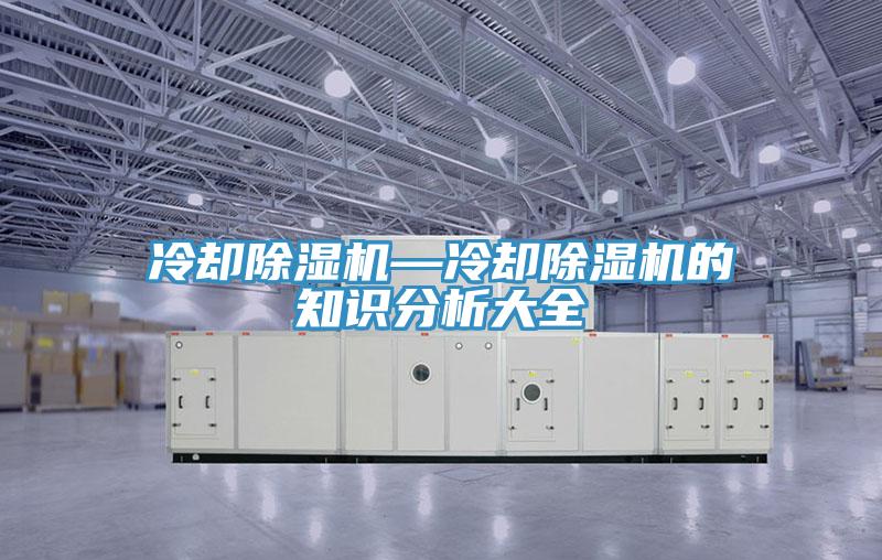 冷卻除濕機—冷卻除濕機的知識分析大全
