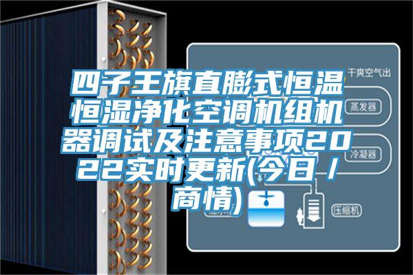 四子王旗直膨式恒溫恒濕凈化空調(diào)機組機器調(diào)試及注意事項2022實時更新(今日／商情)