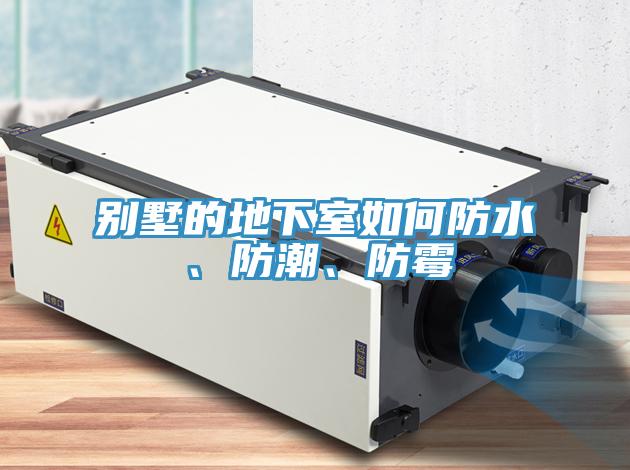 別墅的地下室如何防水、防潮、防霉