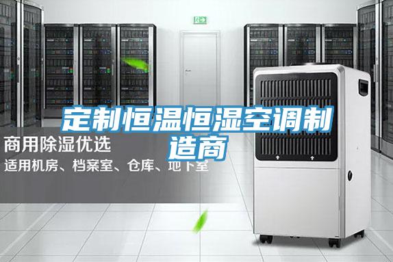 定制恒溫恒濕空調(diào)制造商