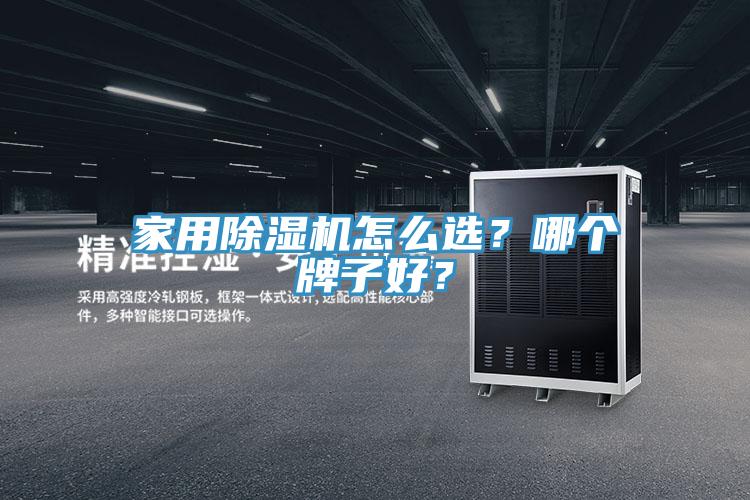 家用除濕機怎么選？哪個牌子好？