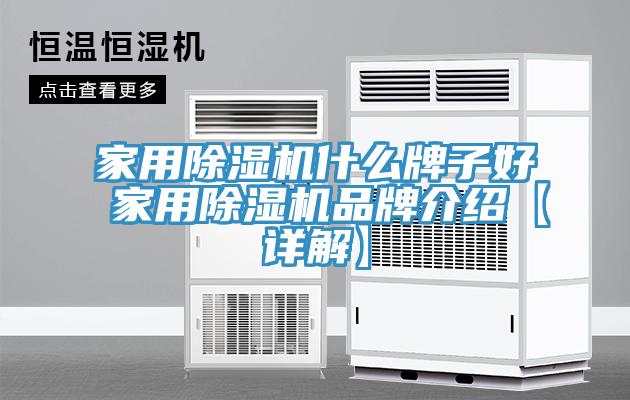 家用除濕機(jī)什么牌子好 家用除濕機(jī)品牌介紹【詳解】