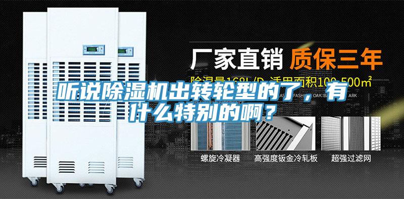 聽說除濕機出轉輪型的了，有什么特別的啊？