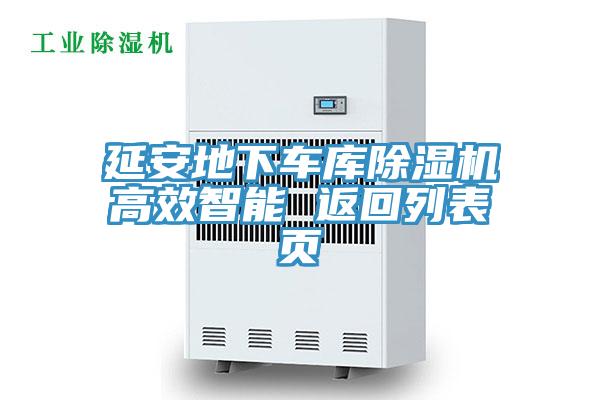 延安地下車庫除濕機高效智能 返回列表頁