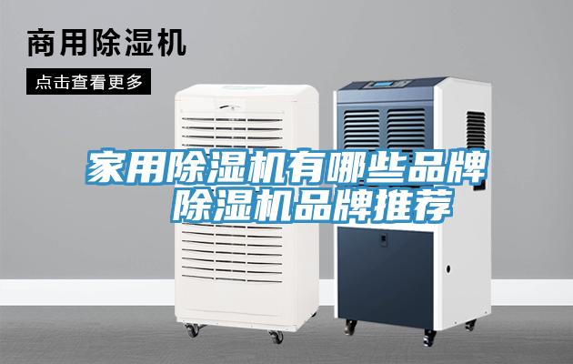 家用除濕機有哪些品牌  除濕機品牌推薦