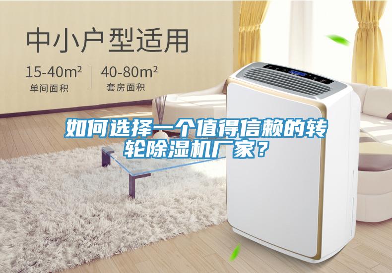 如何選擇一個值得信賴的轉輪除濕機廠家？