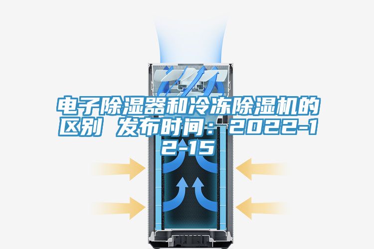 電子除濕器和冷凍除濕機的區別 發布時間：2022-12-15