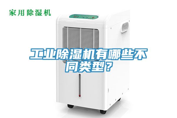 工業除濕機有哪些不同類型？