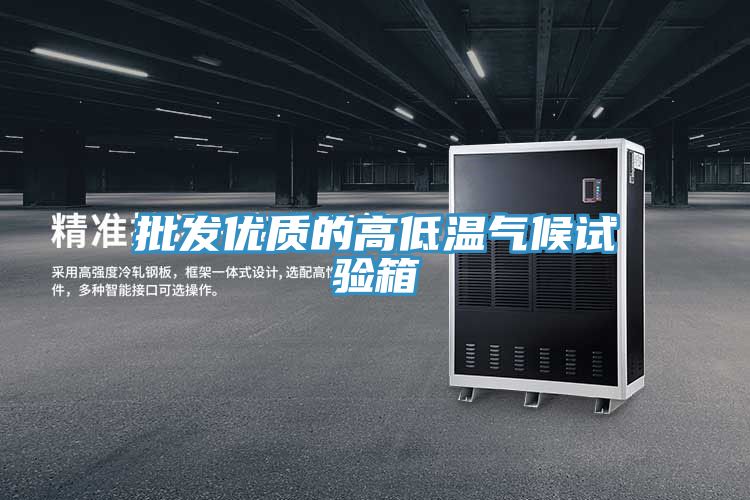 批發優質的高低溫氣候試驗箱