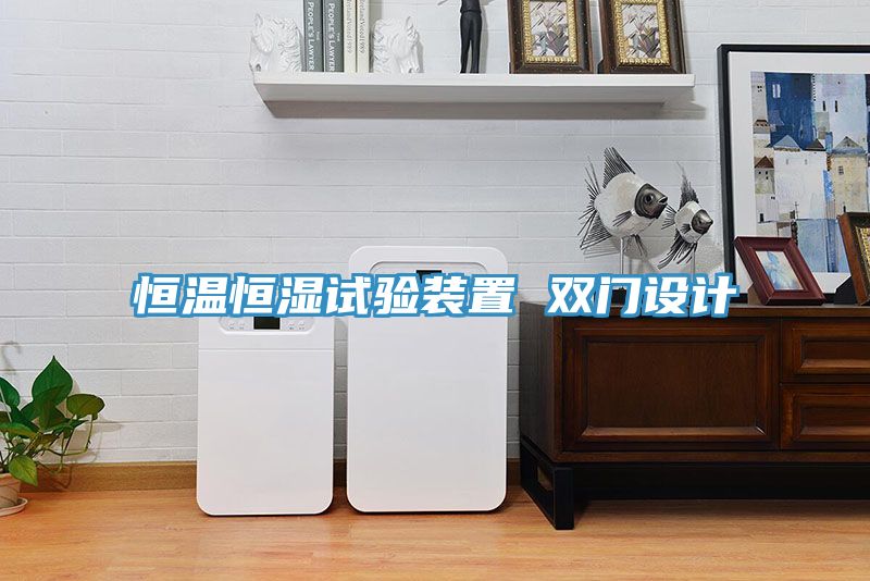 恒溫恒濕試驗(yàn)裝置 雙門設(shè)計(jì)