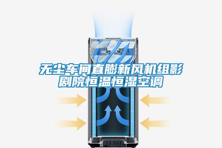 無塵車間直膨新風(fēng)機(jī)組影劇院恒溫恒濕空調(diào)