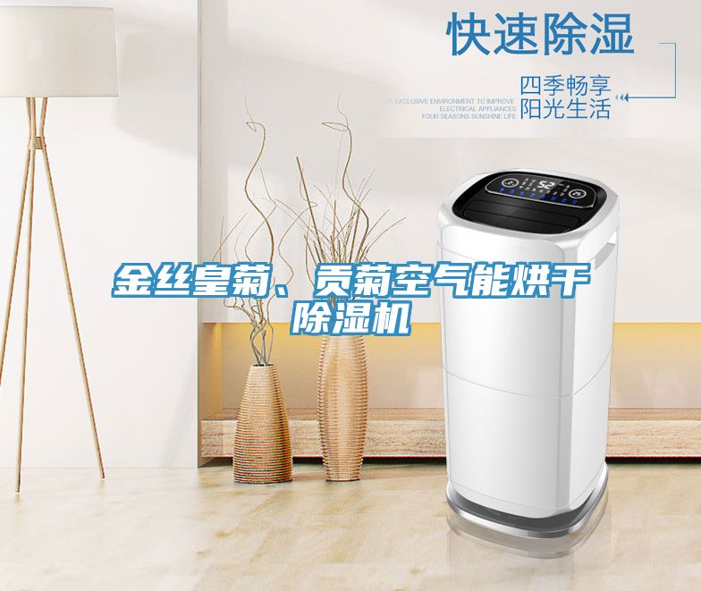 金絲皇菊、貢菊空氣能烘干除濕機