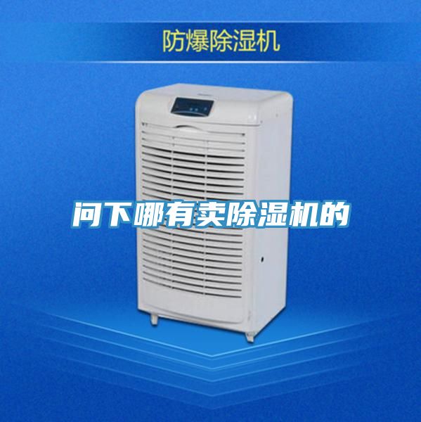 問下哪有賣除濕機的