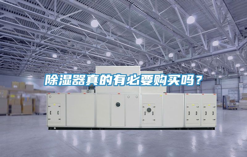 除濕器真的有必要購買嗎?