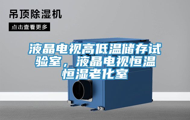 液晶電視高低溫儲存試驗室,液晶電視恒溫恒濕老化室