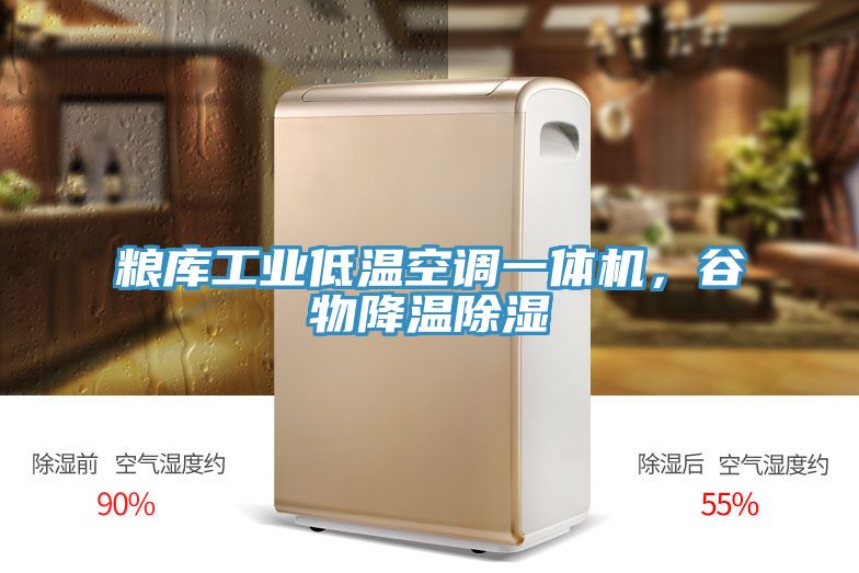 糧庫工業低溫空調一體機，谷物降溫除濕