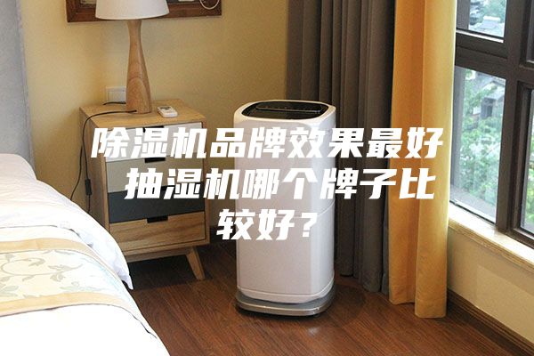 除濕機品牌效果最好 抽濕機哪個牌子比較好?