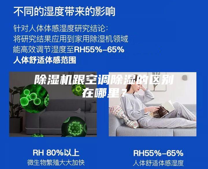 除濕機跟空調除濕的區別在哪里?