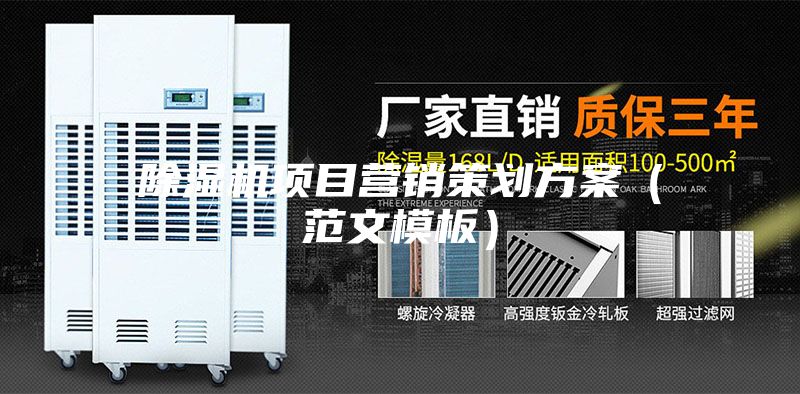 除濕機(jī)項(xiàng)目營(yíng)銷策劃方案（范文模板）