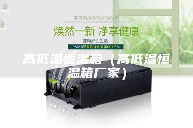 高低溫恒溫箱(高低溫恒溫箱廠家)